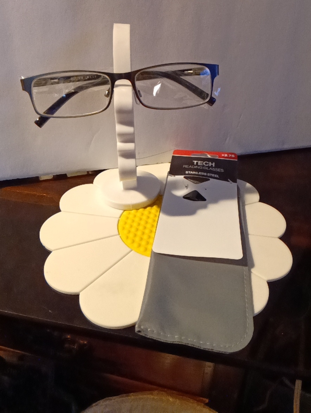 New Stainless Steel Men's Reading Glasses With Case